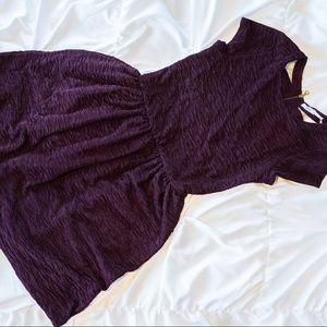 Urban Outfitters Cap Sleeve Purple Dress